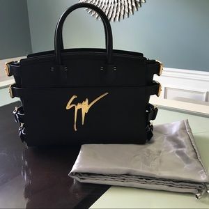 Giuseppe Zanotti tote & dust bag. Like New